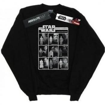 Sudadera de Star Wars para Hombre con Figuras de Acción XXL Negra
