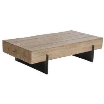 Mesa de Centro Abeto MDF Home ESPRIT 120 x 65 x 31 cm