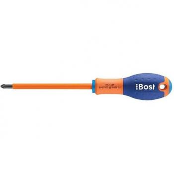 Tournevis BOST Cruciforme Pozidriv Expert isolé 1000V – 6 x 125 mm – 626220