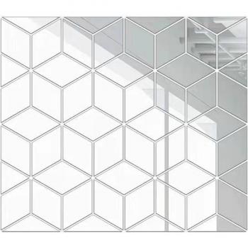 Removable 3D Acrylic Mirror Sheets