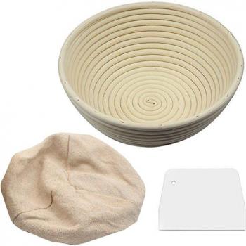 9 Inch Artisan Bread Proofing Basket with Liner