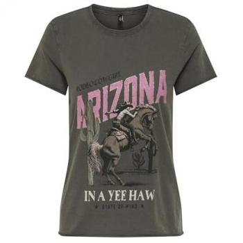 T-Shirt ONLY Lucy Grigio Regular Fit