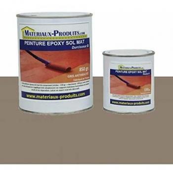 Peinture époxy sol et mur mat taupe 5 kg