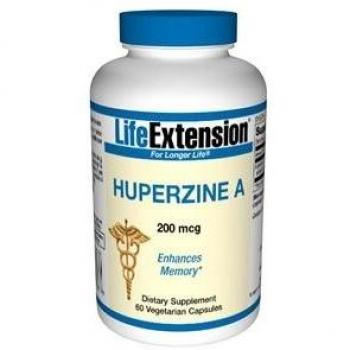 Huperzina A Life Extension 200 µg, 60 caps Veggie