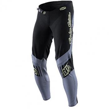 Pantaloni Motocross Troy Lee Designs GP Icon Nero Grigio 30