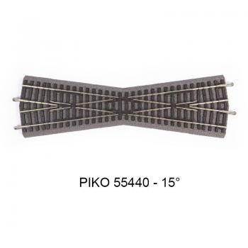 Transition Rail H0 (Piko) – Kit 6 pcs