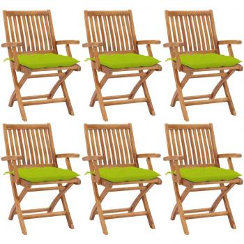 Eco‑Green Patio Ensemble – Six Natural Wood Chairs