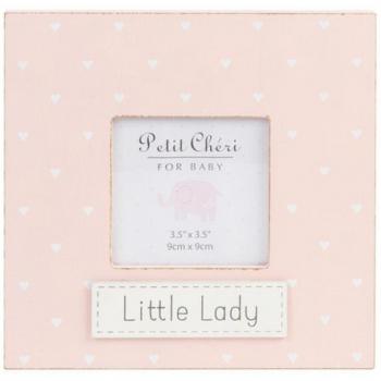 Cornice in Legno Rosa 'Little Lady'