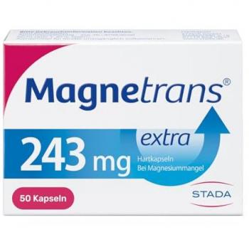Magnetrans extra 243 mg Hartkapseln bei Magnesiummangel, 50 St. Kapseln