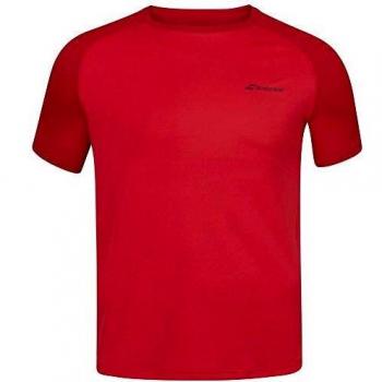 Babolat Play Red Crew Neck T-Shirt for Men XXL
