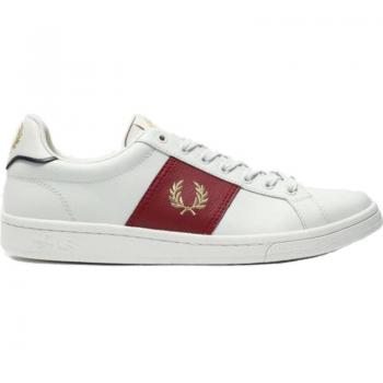 Tênis FRED PERRY B721 com Painel Lateral em Couro