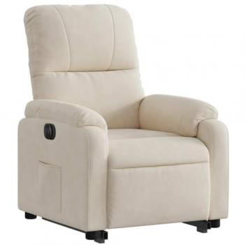 Assise de détente électrique couleur sable – vieXL Fauteuil
