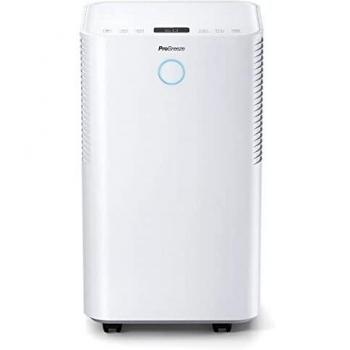 Déshumidificateur Compresseur Pro Breeze 12 L/jour avec capteur d'humidité automatique, Séchage du linge & Drainage continu