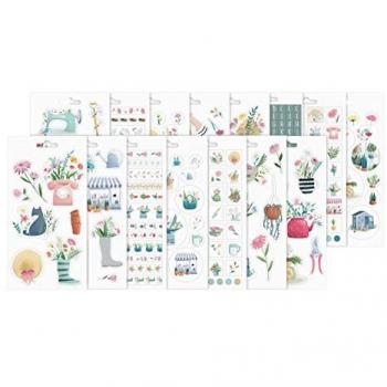 Stickerboek – ARTEMIO – Eenvoudig Leven – 30 Vellen – Ideaal voor Scrapbooking – Gemengd