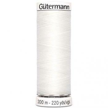 Cotoné polyester Gütermann 200 m noir, fil haute résistance
