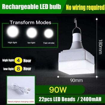 Rechargeable Solar LED Tent Light