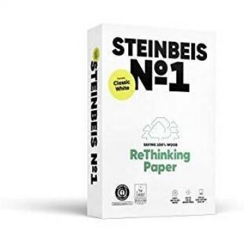 Steinbeis n° 1 carta fotocopie riciclata A4 80 g/m² 500 fogli