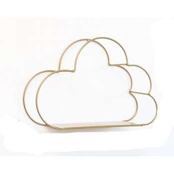 Nordic Style White Cloud Wall Shelf