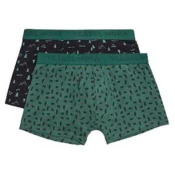 Pack 2 boxers algodón estampado montaña