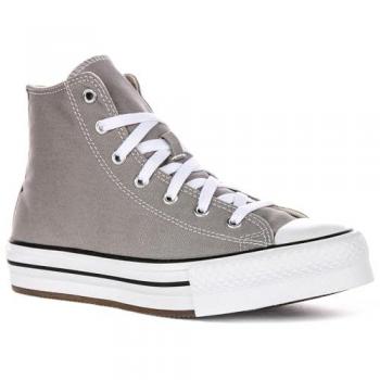 Converse Chuck Taylor All Star Eva Lift – graue Stoffturnschuhe, Größe 38,5, Jungen
