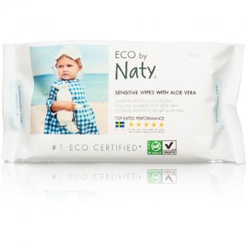 Eco By Naty, Salviettine Compostabili Aloe Vera, 672 Pezzi