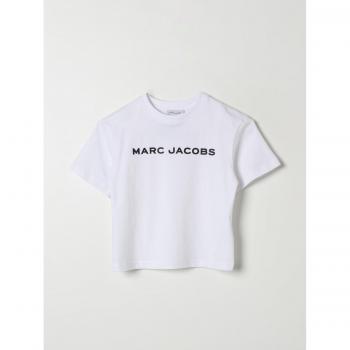 Bianco T-Shirt con Logo Marc Jacobs 6