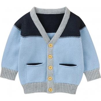 Jacket de Pielado Bebé con Bloques