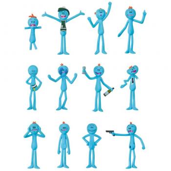 Rick & Morty Meeseeks Weihnachtsschmuck – 12‑Packung