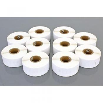 Set of 10 Vhbw Labels 19mm x 51mm for Dymo LW400 & LW450