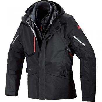 Spidi Chaqueta con Capucha Mission‑T Negra S – Protección y Estilo