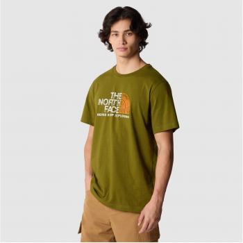 T-shirt The North Face Rust 2 Kaki 100% Coton EU S