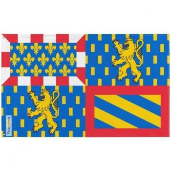 Franche-Comté 128x192 Polyester Flag – Front/Back Print – Metal Loops