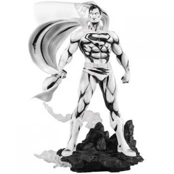 DC Helden Batman Statue 1/8 SDCC 2024 Superman Schwarz-Weiß 30 cm
