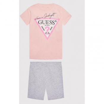 Guess Rosa Regular Fit: Abbigliamento Sportivo Completo (T-Shirt + Shorts)