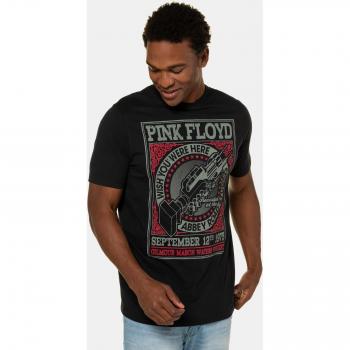 Maglietta Mezze Maniche Pink Floyd Uomo 5XL Nero Cotone JP1880
