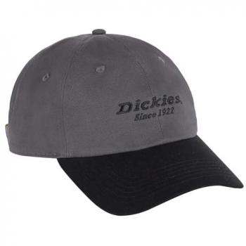 Dickies Everyday Grey Twill Cotton Baseball Cap
