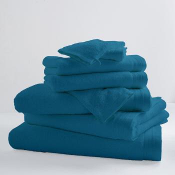 Serviette de Bain Uni Turquoise 150x100 cm
