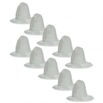 Vhbw 10x Filter for Black & Decker Dustbuster EV1210N