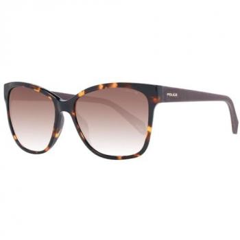 Police Ladies Square Sunglasses in Brown