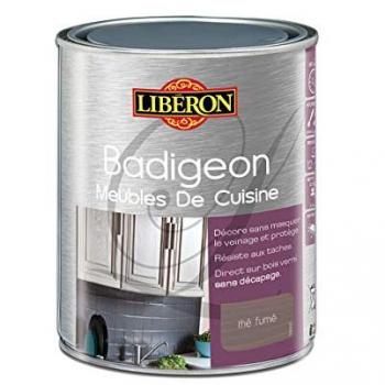 Badigeon Meubles de Cuisine LIBERON 1L Thé Fumé