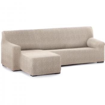 Estilo Urbano Marfil: Funda para Chaise Longue con Brazo Corto Izquierda (250‑360 cm)