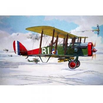 British 1920s Biplane Day‑Bomber (Dh4) 1:48e – Roden Airco Kit