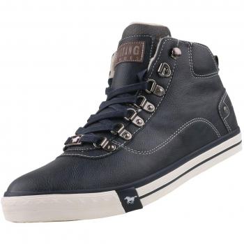 Mustang 4103-601-820 Sneakers Collo Alto Blu Uomo