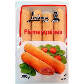 Rollitos de jamón y queso York Leduan 4uds 300g