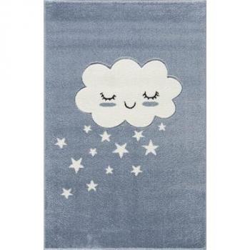 Capa de Nubes Azul y Blanco