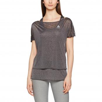 T-shirt Odlo Hologram Femme, Gris Graphite, FR : S