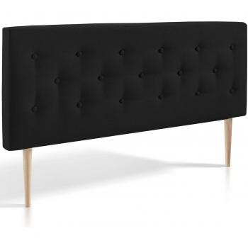 Cabecero Antracita Oslo 160 cm x 100 cm con Capitone profundo