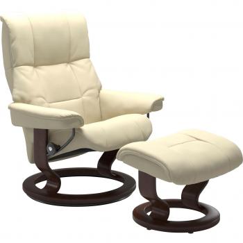 Entspanntes Stressless Mayfair S – Classic Basis, braunes Gestell