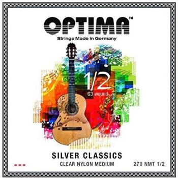 Corde per Strumenti Optima 270NMT Argento Classico 1/2 G3w – Tensione Ideale