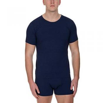 Bruno Banani Marinefarbenes Shirt Check Line 2.0